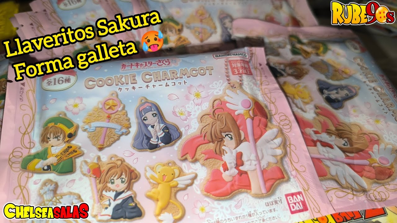 Llaveros Sakura Card Captor Bandai Cookie Charmcot Japon Perú 