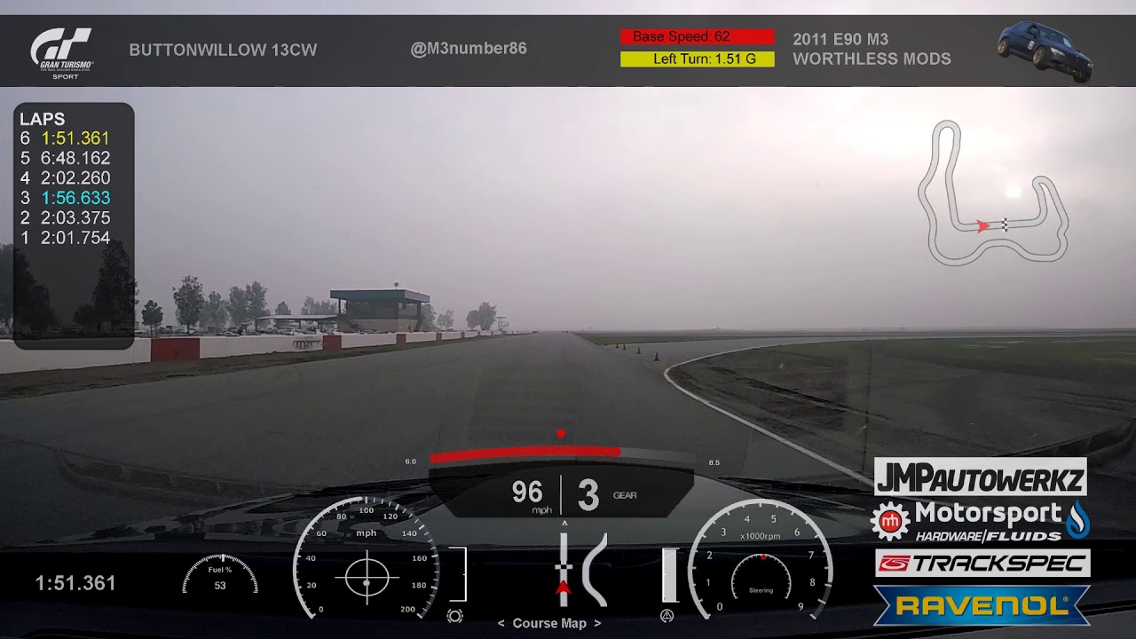 2018 Bimmer Challenge Finale PB 1:53.1 E90 M3