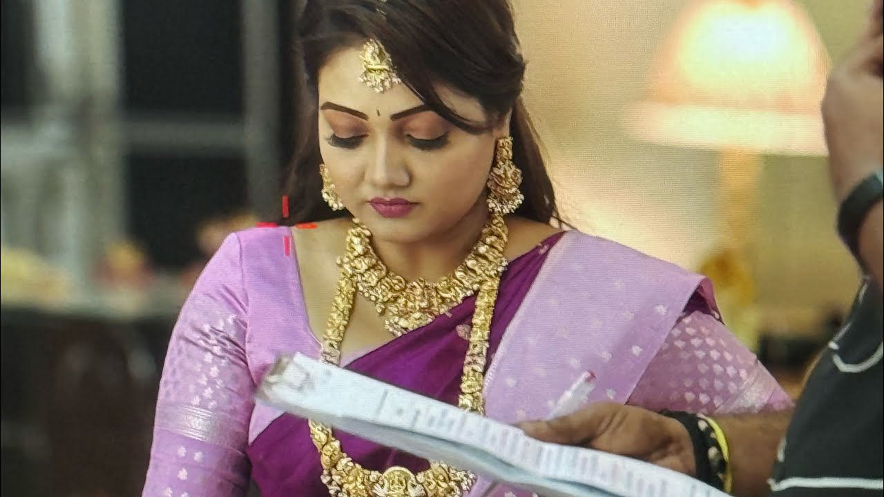 | AD SHOOT IN HYDERABAD | TAMIL | PRIYANKA NALKAR |