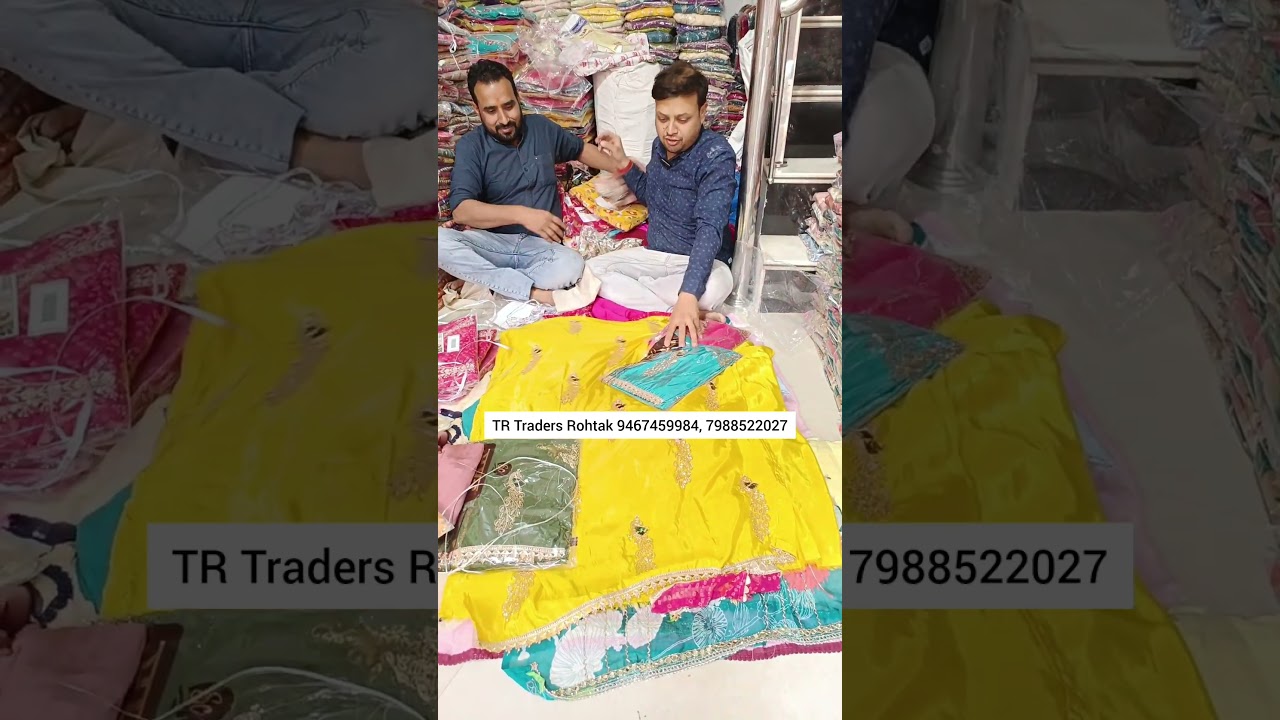 wholesale me fancy suit | TR Traders Rohtak #rohtakmarket