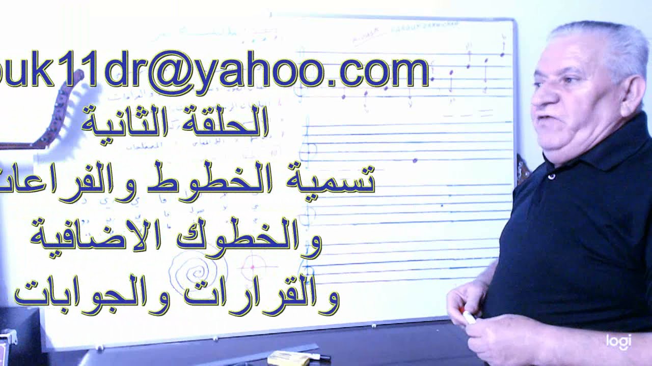 دروس النوتة الموسيقية - الحلقة الثانية المدرج وتسمية الخطوط والفراغات