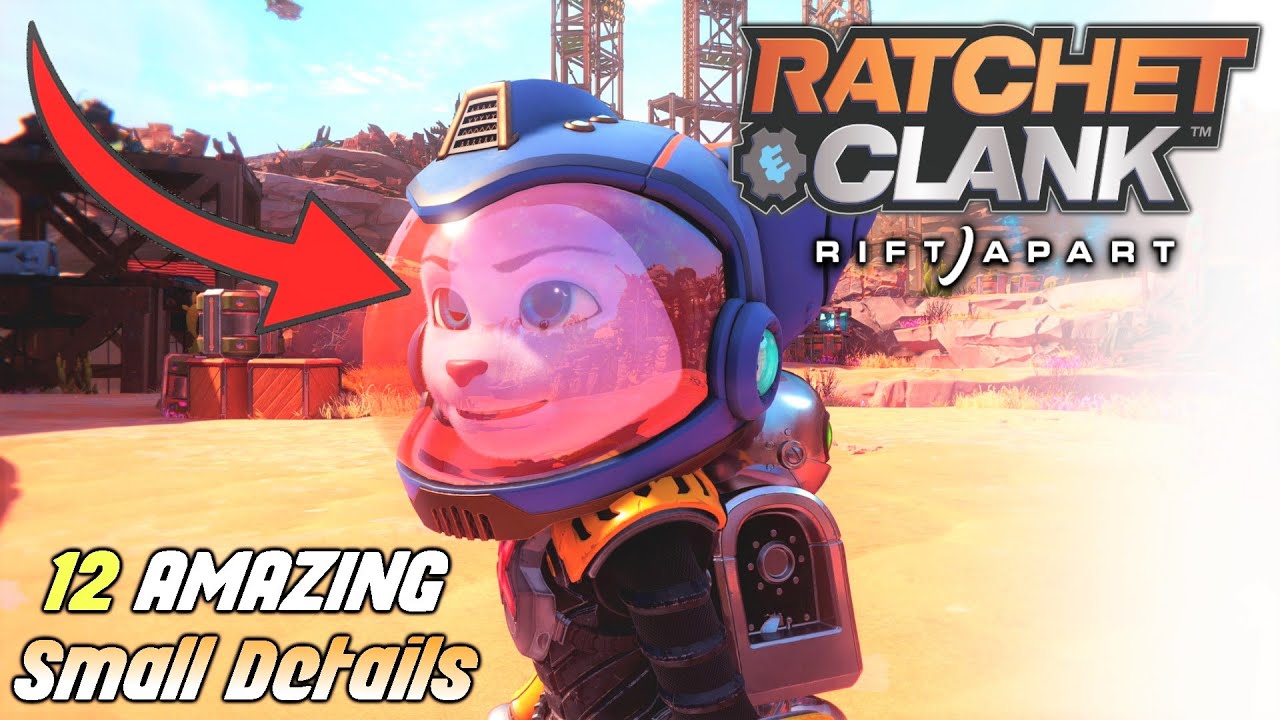 Ratchet & Clank: Rift Apart - AMAZING Small Details & Easter Eggs