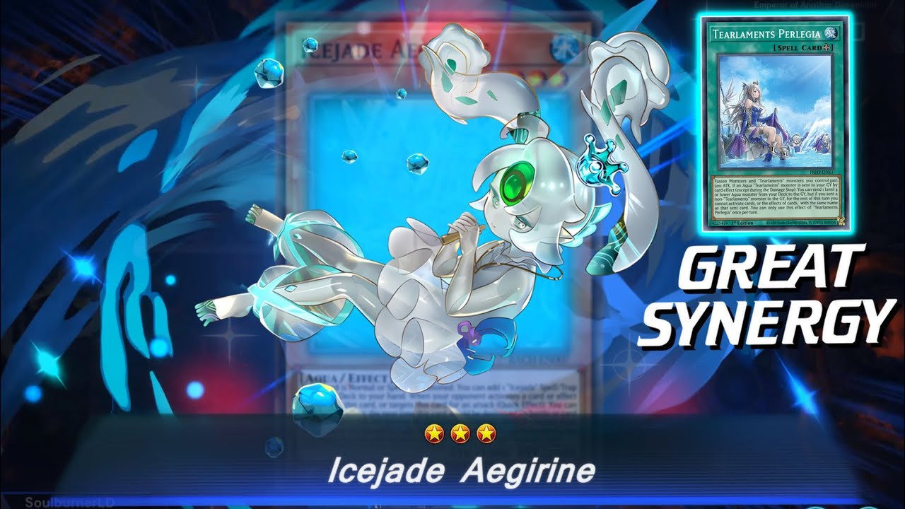 THIS IS IT! THE BEST WAY TO PLAY ICEJADE ! Tearlaments Icejade Deck [Yu-Gi-Oh Master Duel]