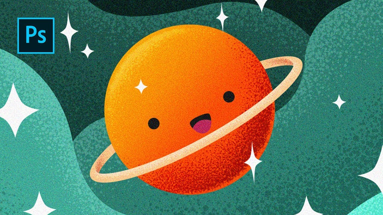 Membuat Noise Flat Design di Photoshop - Photoshop Tutorial Indonesia