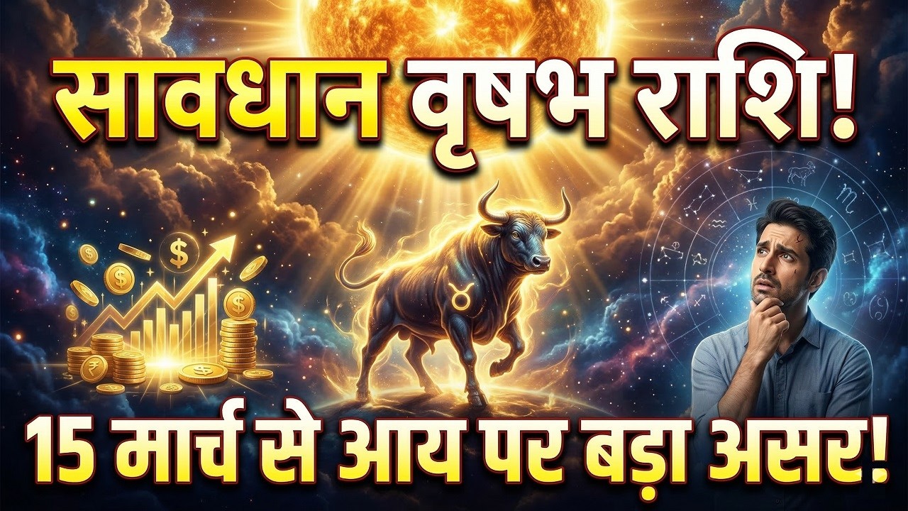 Vrushabh Rashi: सावधान! 15 मार्च से सूर्य बदल रहे हैं अपनी चाल, जानें आपकी आय पर क्या होगा असर?