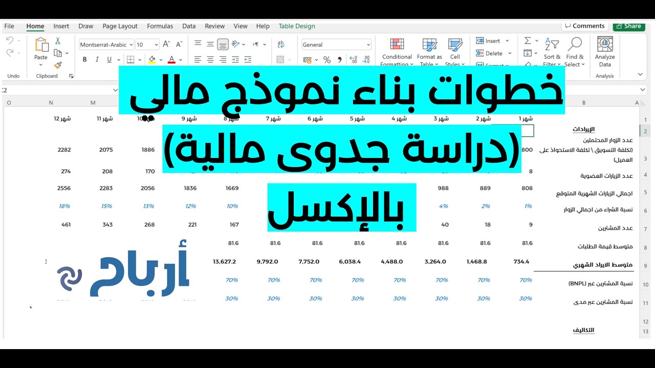 دراسة جدوى مالية لمتجر الكتروني