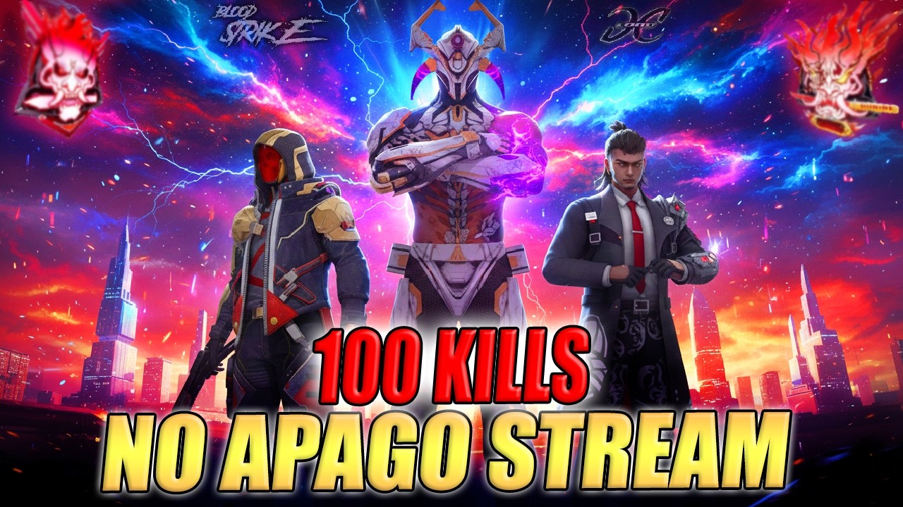 100 KILLS NO APAGO EL STREAM🔥👑💯   #bloodstrike   💥 #264