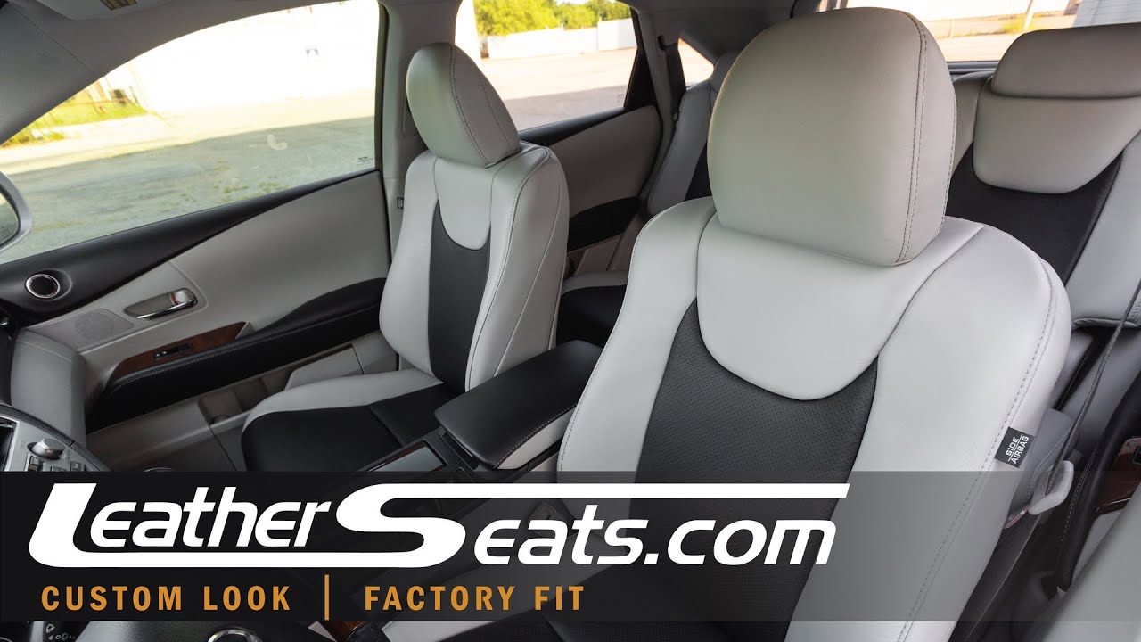 2010-2015 Lexus RX350 Custom Leather Seat Upholstery Kit - LeatherSeats.com Installation