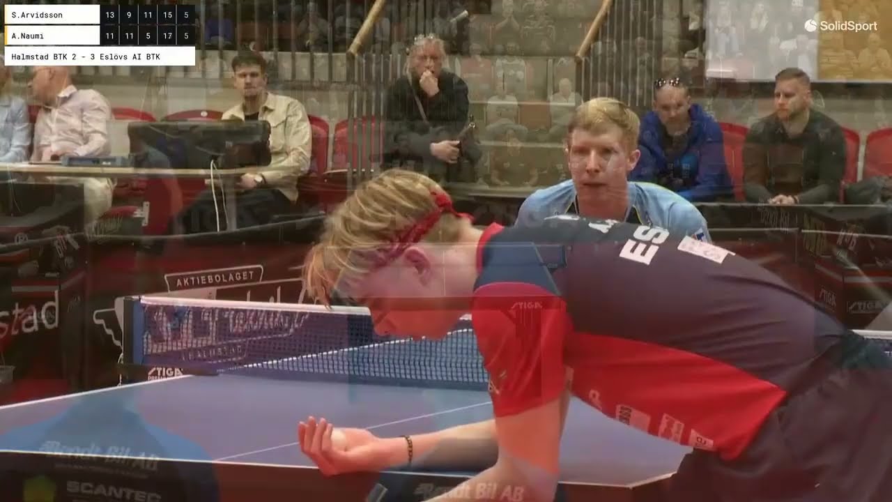 Pingisligan by STIGA, Final 1, 2021/2022, Halmstad BTK vs Eslövs AI BTK