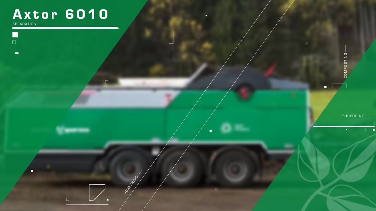 Komptech Axtor 6010 Shredding Green waste