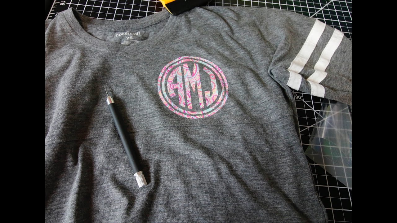 How to work with Printed Heat Transfer Vinyl
