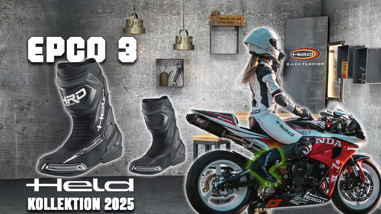 EPCO 3 | Neue Motorrad Racing Stiefel