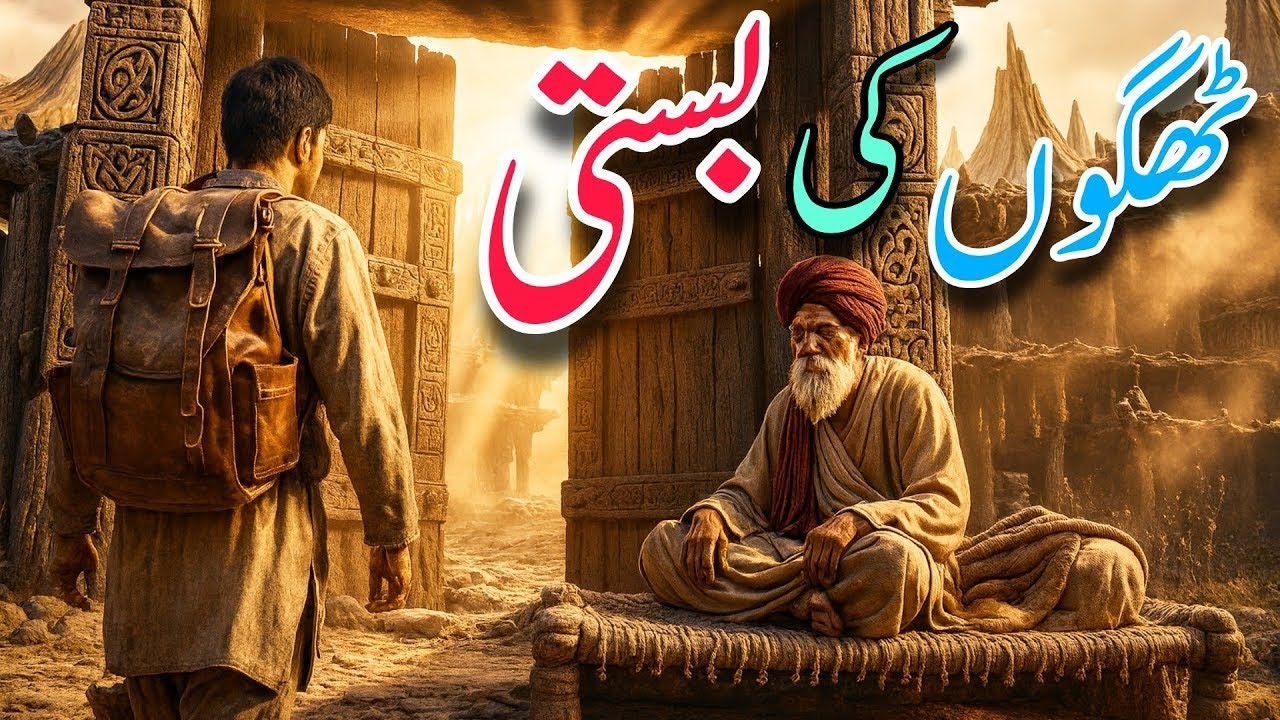 Thagon ki basti || Urdu Kahani | Moral Story , Beautiful Story thagon ki basti,,, story,, stories 