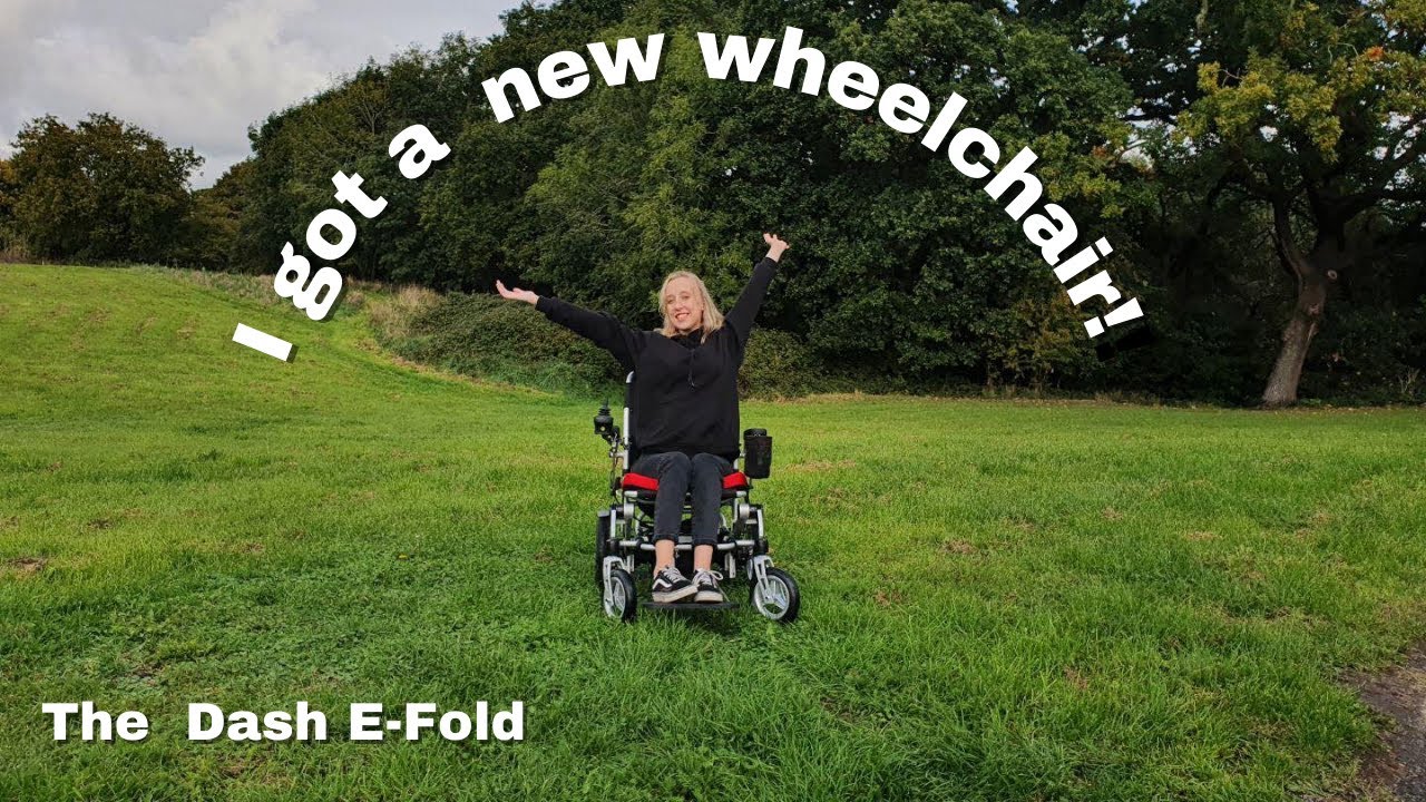 I FINALLY got myself an electric wheelchair/ Dash E-fold review