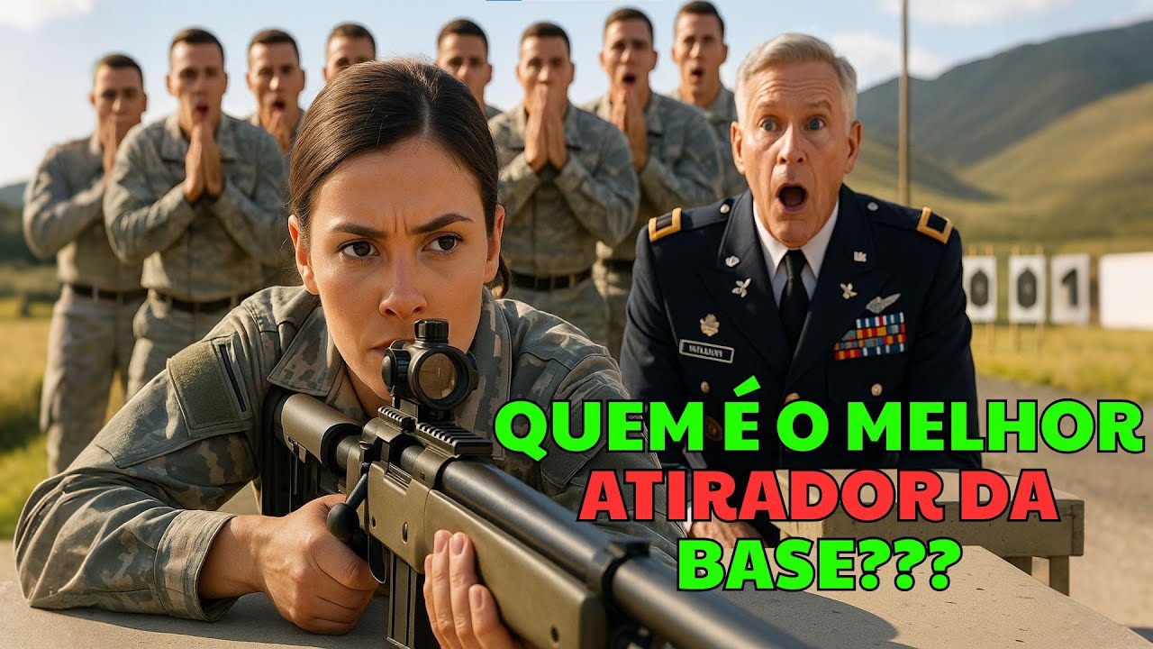 Eles zombaram dela por limpar rifles — mas ela era, na verdade, uma lendária atiradora de elite.