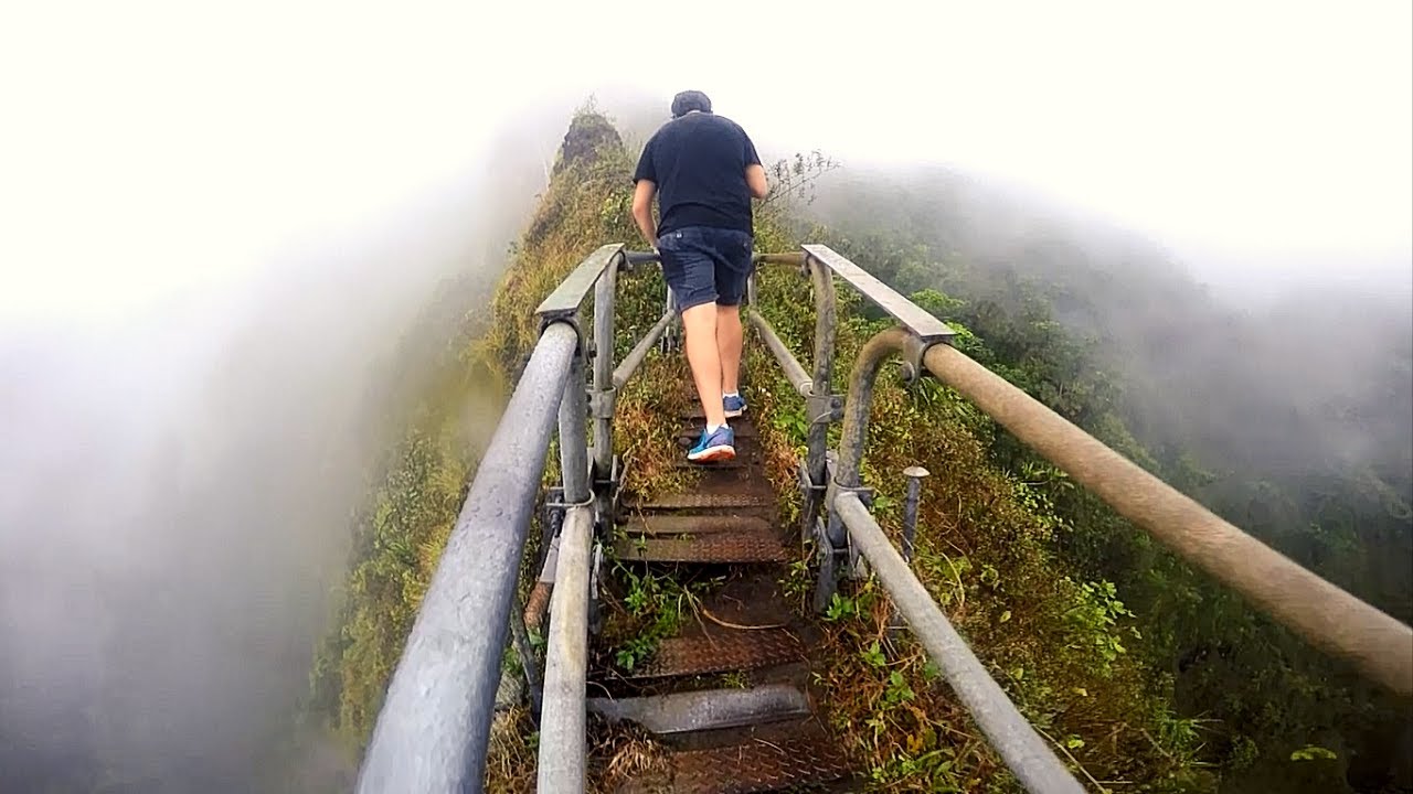 Escaleras al Cielo TikTok AguTorresB - Haiku Stairs