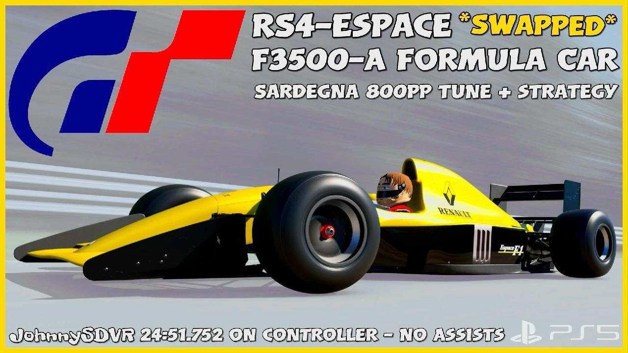 Gran Turismo 7 - SWAPPED F3500-A Pro Tune | Sardegna WTC 800PP Setup | RS4-Espace Swap