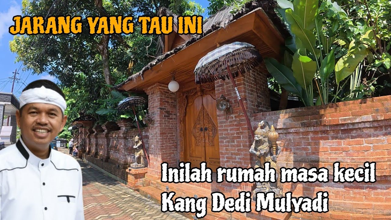 Belum banyak orang tau,ini rumah masa kecil Kang Dedi Mulyadi