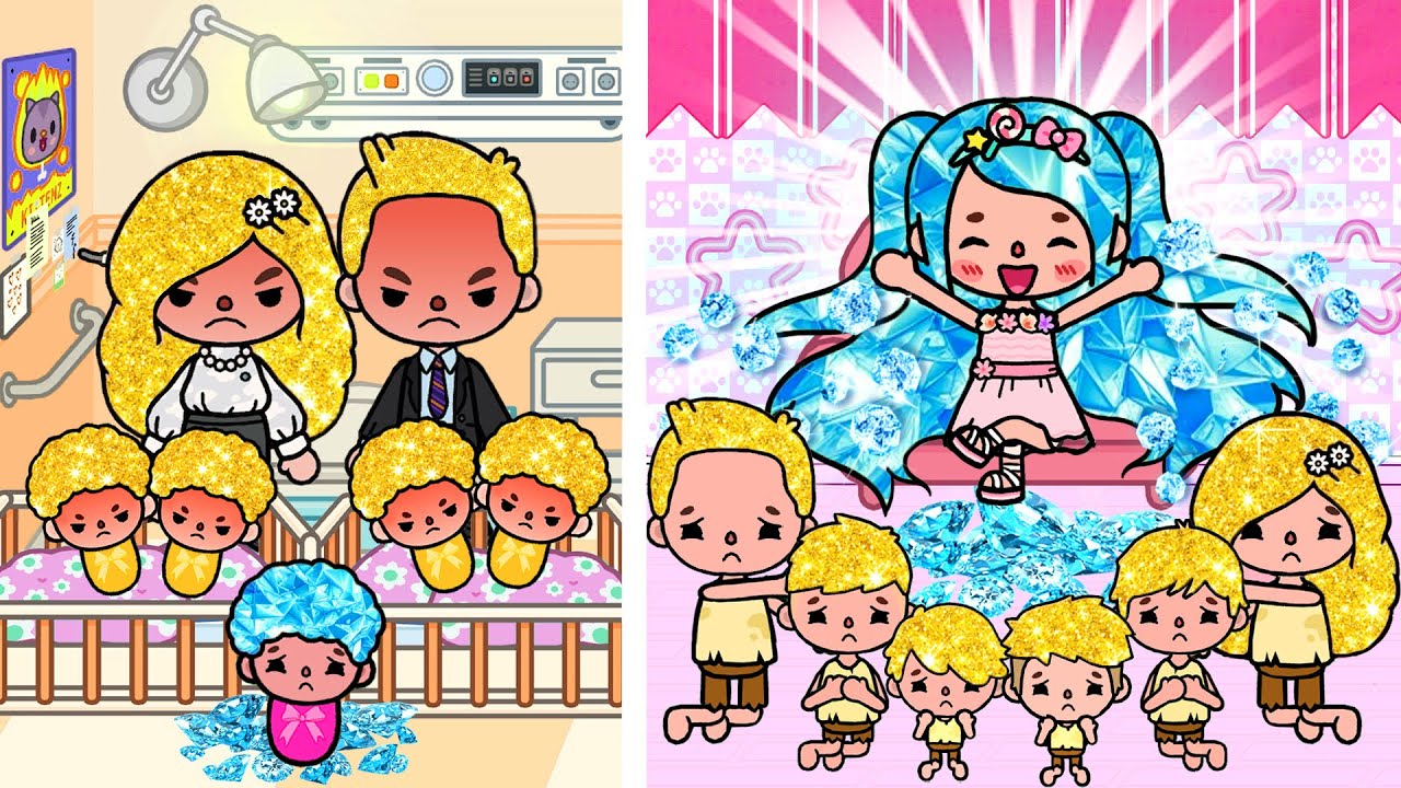 Everything I Touch Turns Into Diamond | Sad Story | Toca Life Story | Toca Boca