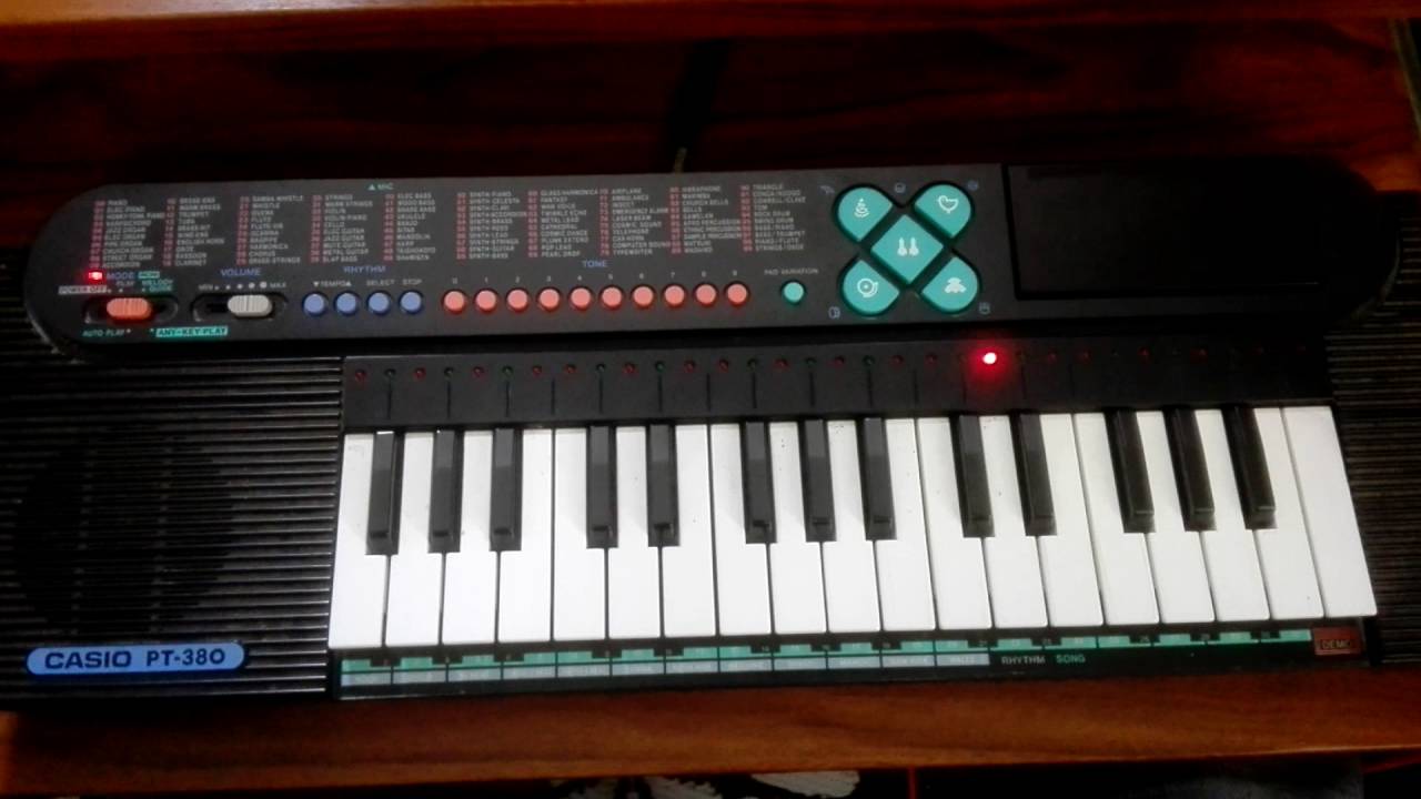 Casio PT-380 demo song #2 Skate waltz