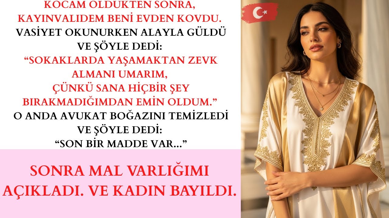 Kayınvalidem tabuta eğildi ve fısıldadı: “ARTIK BURADAN YOK OLACAKSIN...”