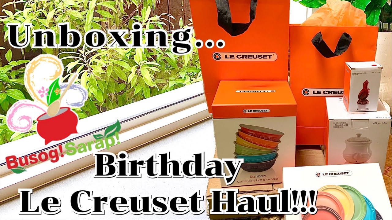 Birthday Le Creuset Haul **UNBOXING**