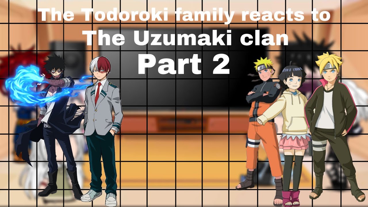 The Todoroki family reacts to the Uzumaki clan | part 2