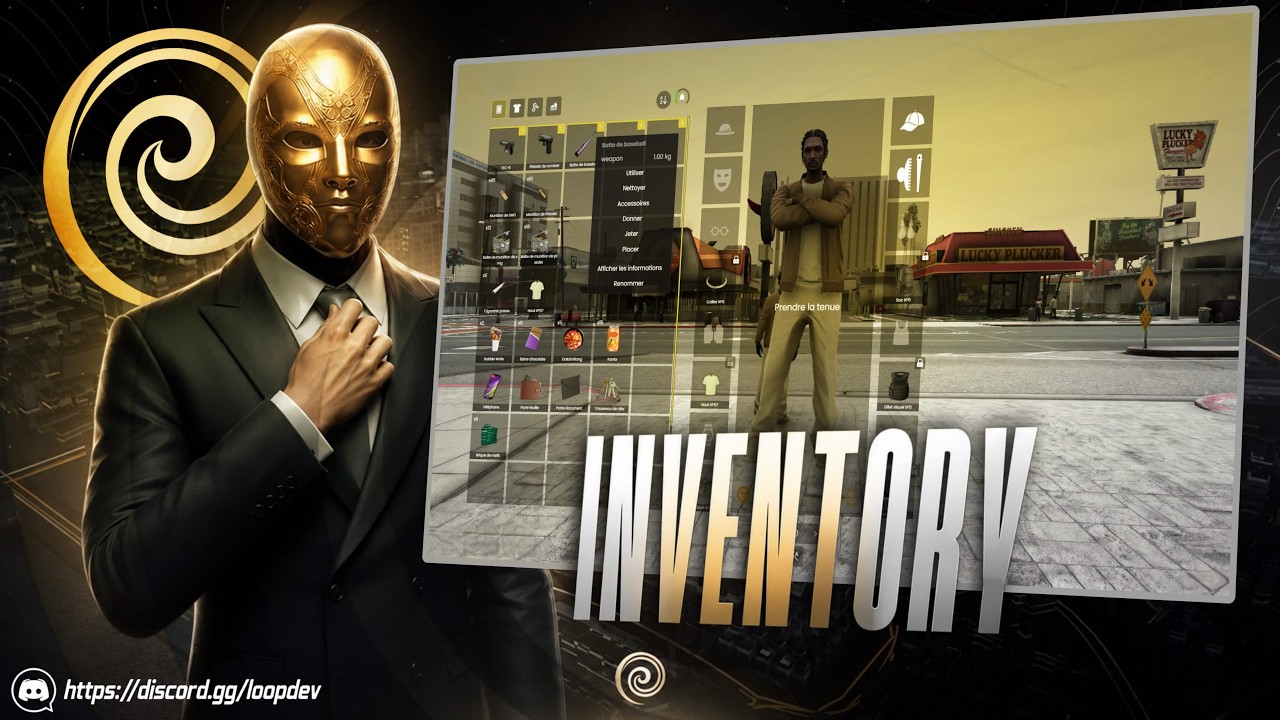 [FREE] OX INVENTORY | Clothing Shop | Locker & Craft | Fivem Script