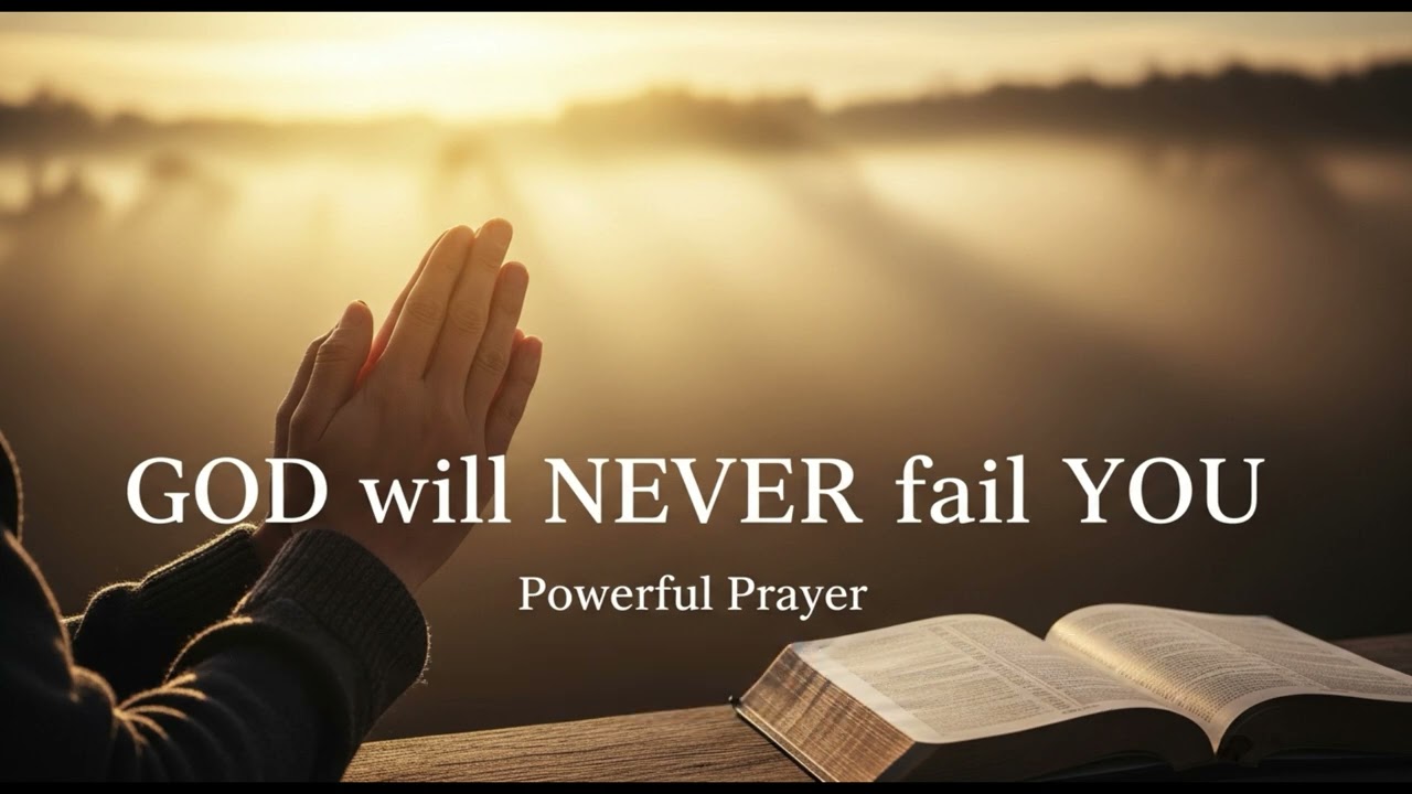 Powerful Bedtime Prayer | Surrender Your Worries to God Before Sleeping-GOD will NEVER fail YOU!!!