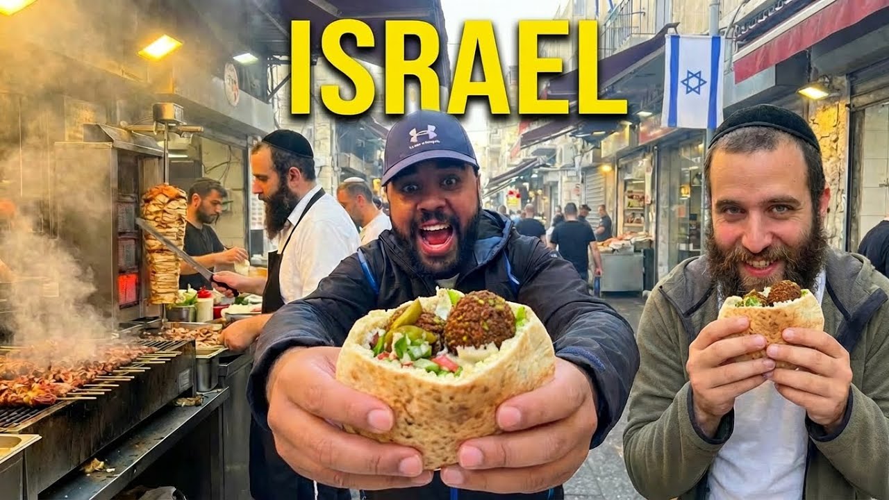 INSANE Tel Aviv Street Food🇮🇱( $20 can get you in  Israel 