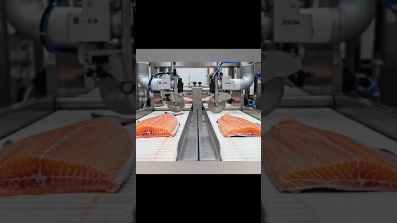 How Salmon Is Farmed and Processed 🐟 | Inside a Modern Seafood Factory