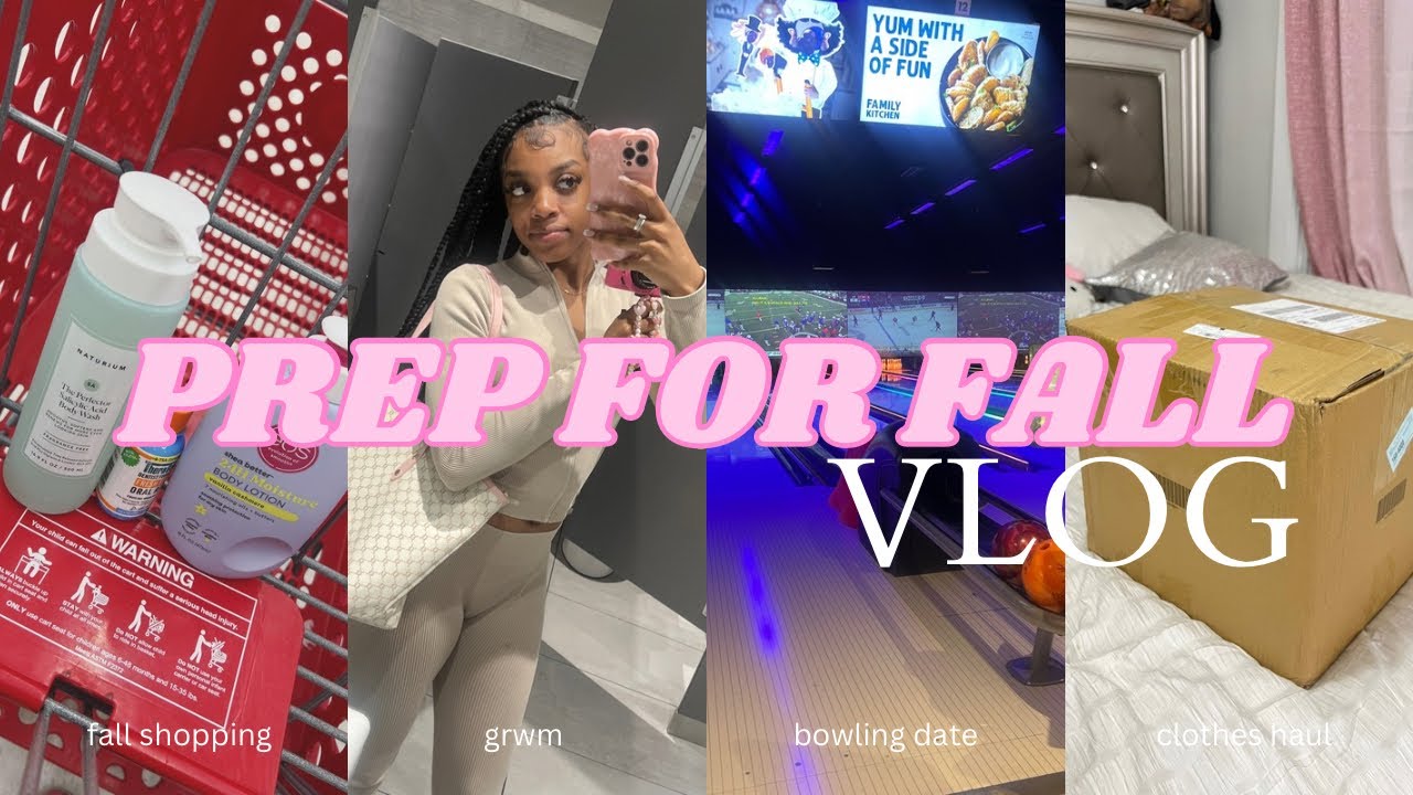 FALL PREP VLOG🍂 : shein haul + new hair:) + chaotic vlog? | Trinity Simone