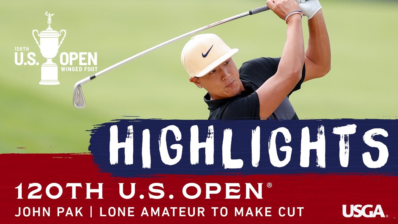 2020 U.S. Open, Round 2: Amateur John Pak Makes the Cut