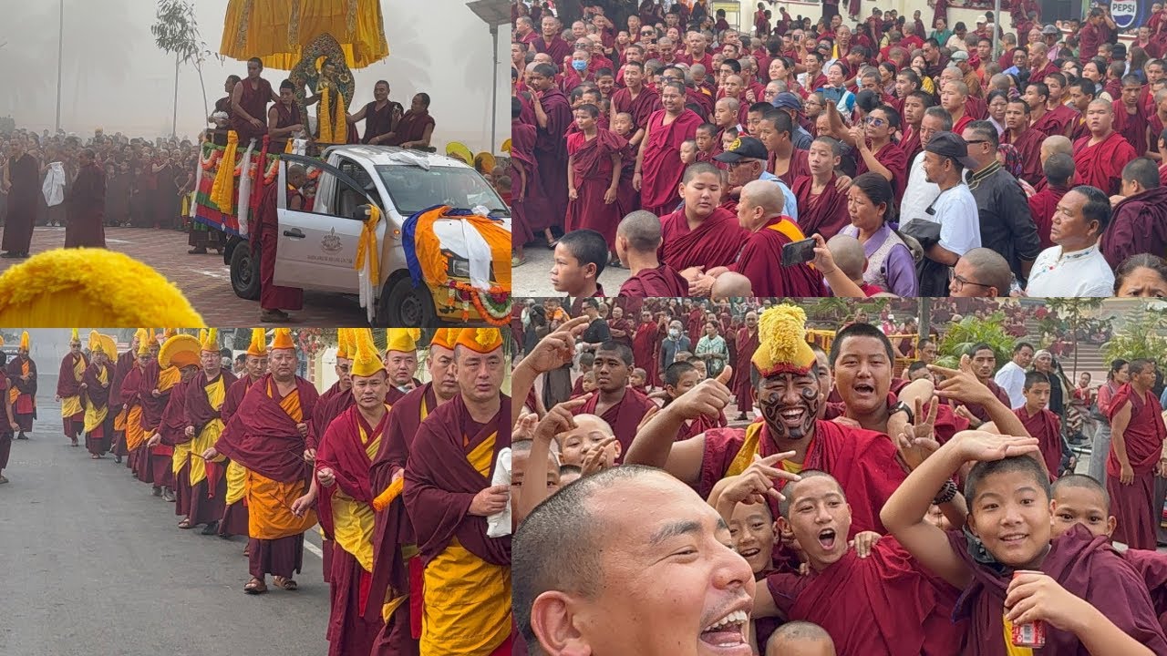 ༄རྒྱལ་བ་བྱམས་པ་གདན་འདྲེན་དགའ་ལྡན་སྐོ་ར་Kora 🙏🏻🙏🏻🙏🏻