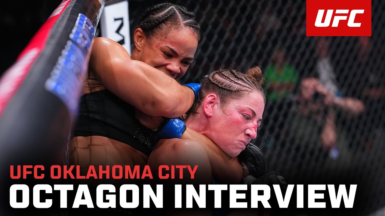 Интервью Дионе Барбосы в октагоне | UFC Оклахома-Сити