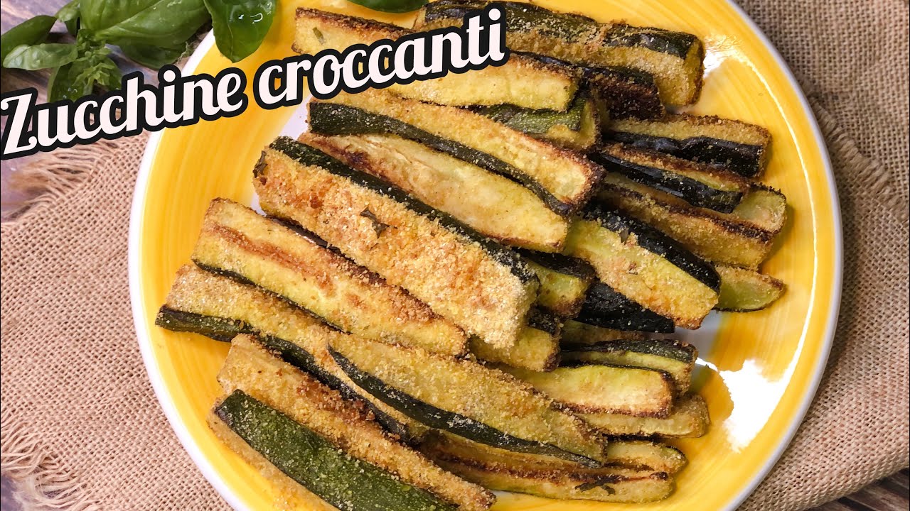 Zucchine Croccanti al Forno 🥒🥒 CONTORNO ECONOMICO - Facile e Veloce