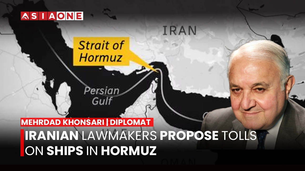 Iranian Lawmakers Propose Tolls On Ships In Hormuz | Mehrdad Khonsari | Asia One News