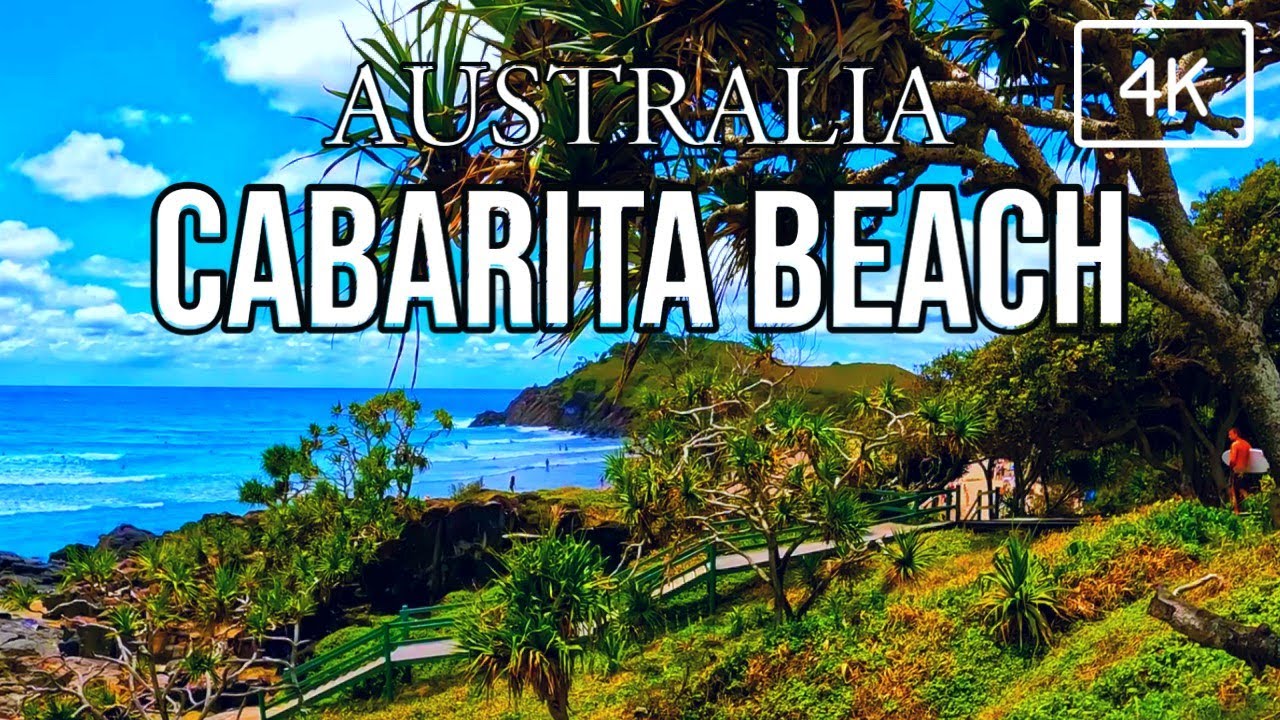 Cabarita Beach at Christmas pt2 | A Little Beach Village on a Summer December Day 4K