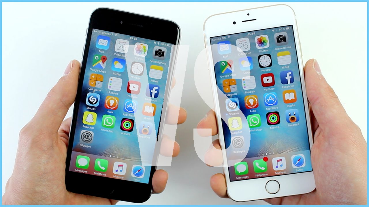 Comparatif iPhone 6s vs iPhone 6 : Quelles différences ?