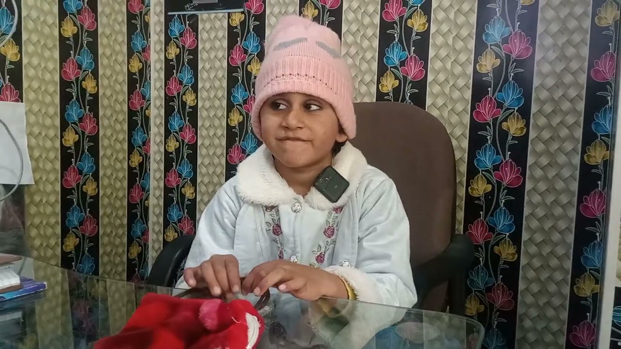 Ms Anfal Abbas from 2 Class,Principal of the Day 