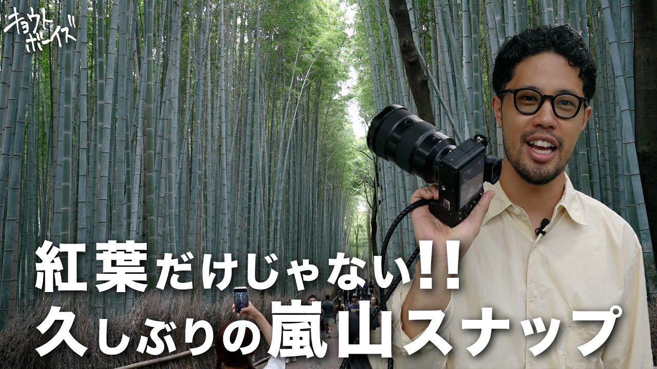 紅葉前の静かな嵐山をスナップしてみた
