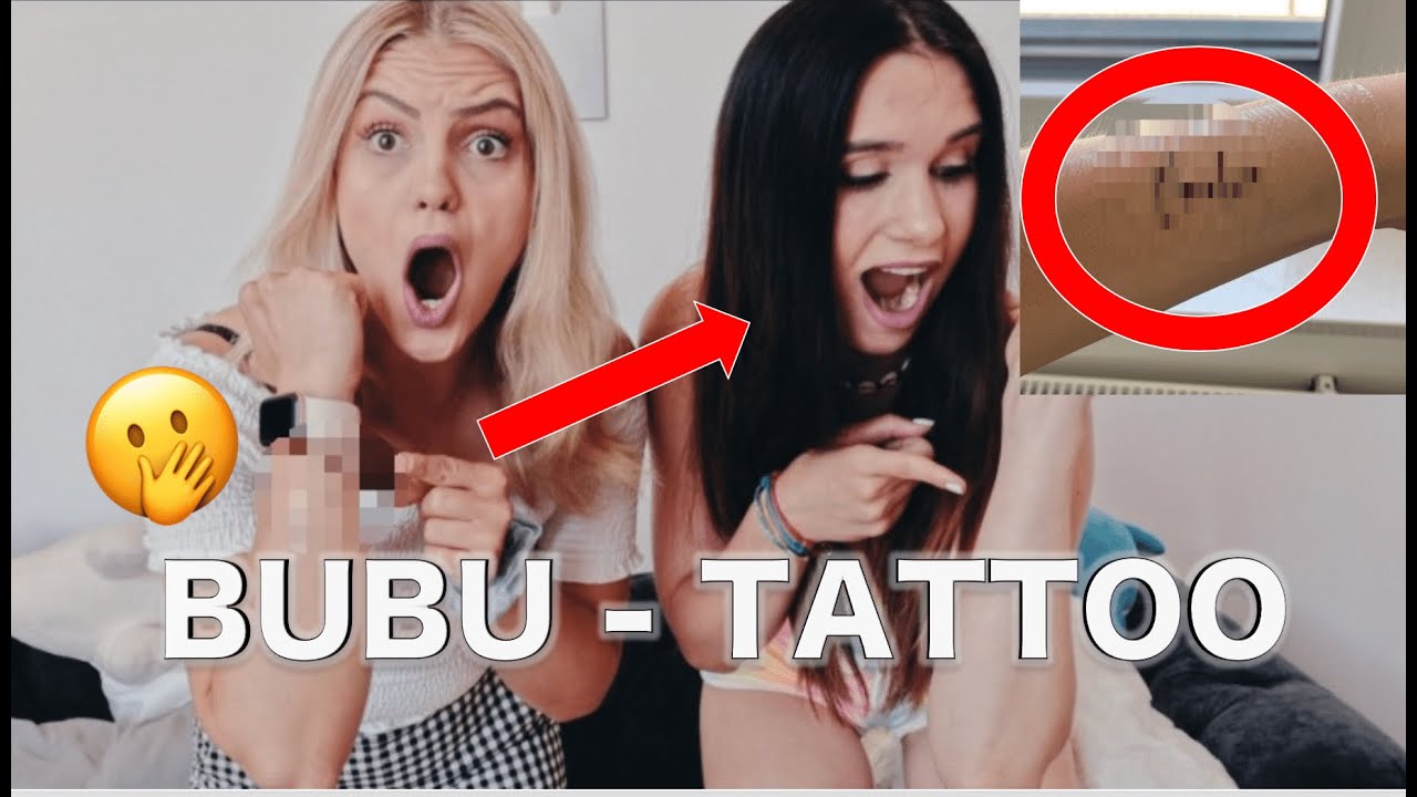 Wir STECHEN uns ein BUBU-TATTOO (Partnertattoo) ♥️🤐 I COUPLEONTOUR