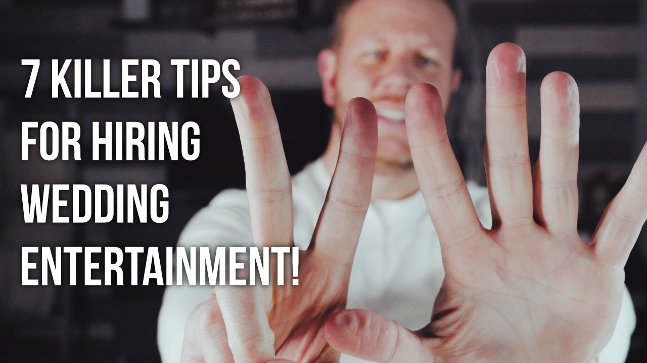 7 KILLER Tips For Hiring Your WEDDING DJ or BAND