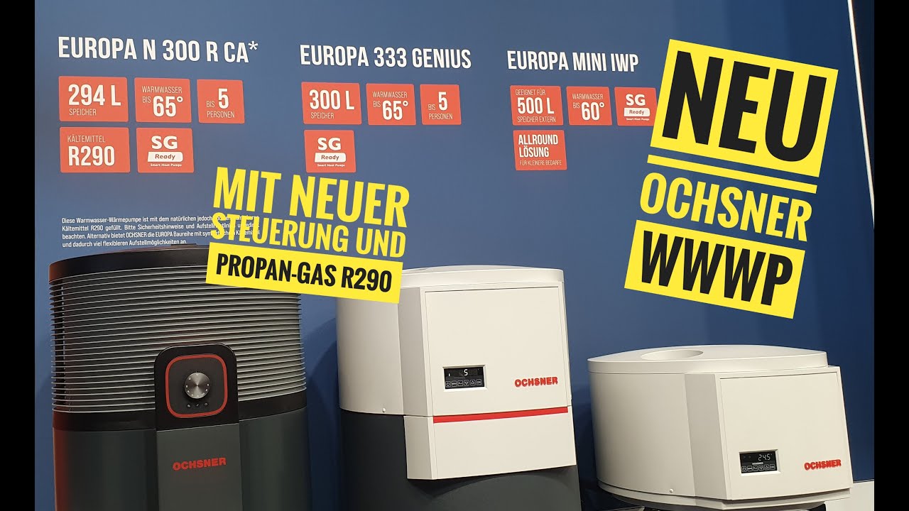 Ochsner WWWP Europa N 300 R mit neuer Steuerung und Propan-Gas