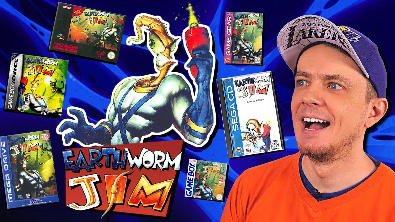 Все консольные версии Earthworm Jim / Обзор