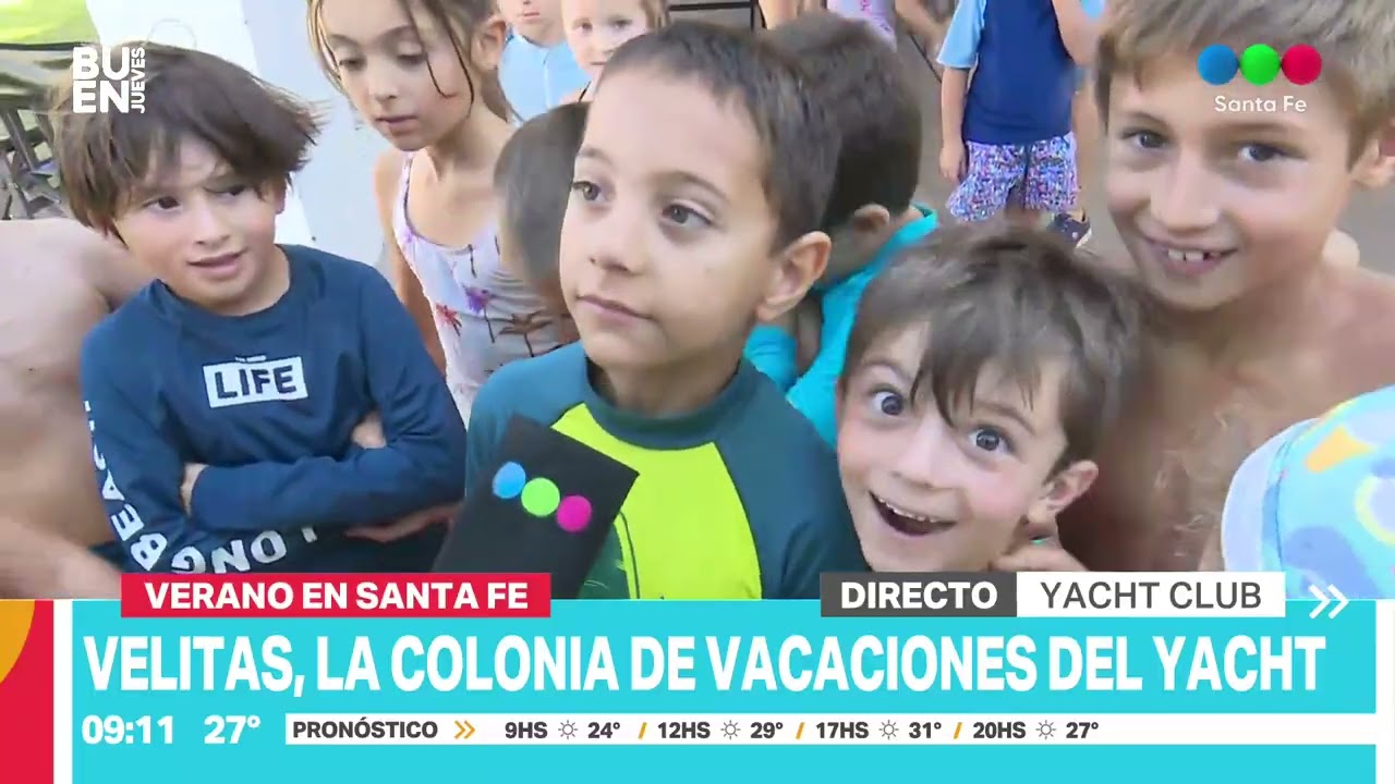 Se viene la Fiesta de la espuma de Velitas, la colonia de vacaciones del Yacht Club