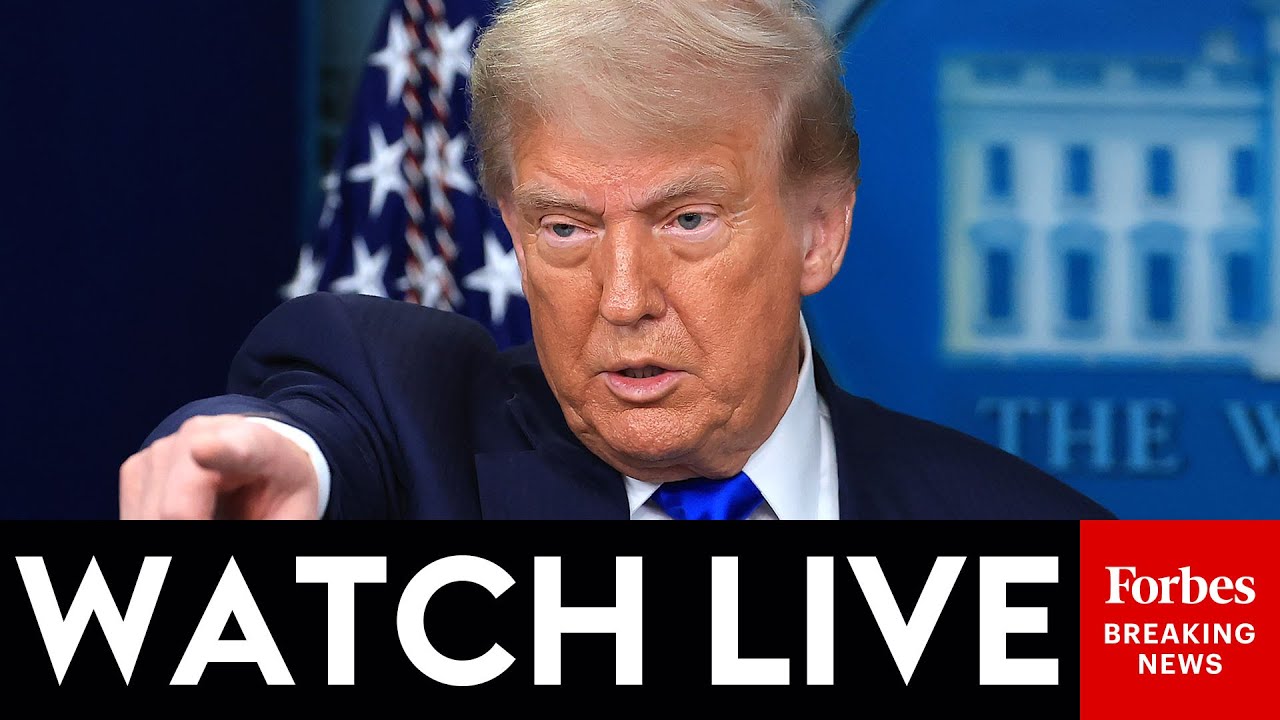 LIVE: President Trump Holds White House Press Briefing As He Demands Greenland, Threatens Tariffs