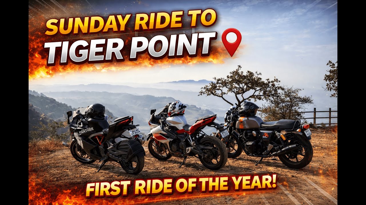 “Sunday Ride to Tiger Point | Cinematic Bike Ride | Indian Motovlog 2026”