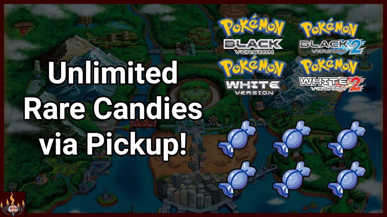 Pick up 6 Rare Candies after EVERY battle via RNG Manipulation in Generation 5