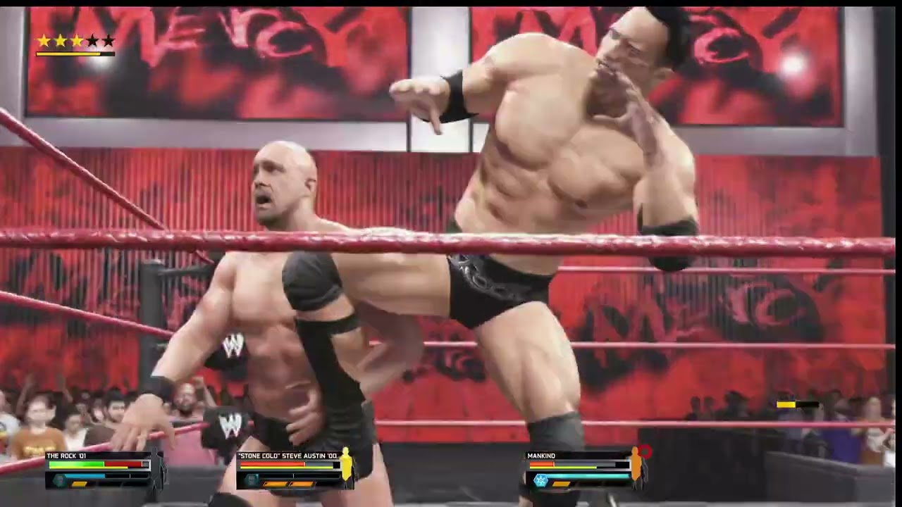 WWE 2K25 - PS5 Gameplay - 4 Man Battle Royal Match